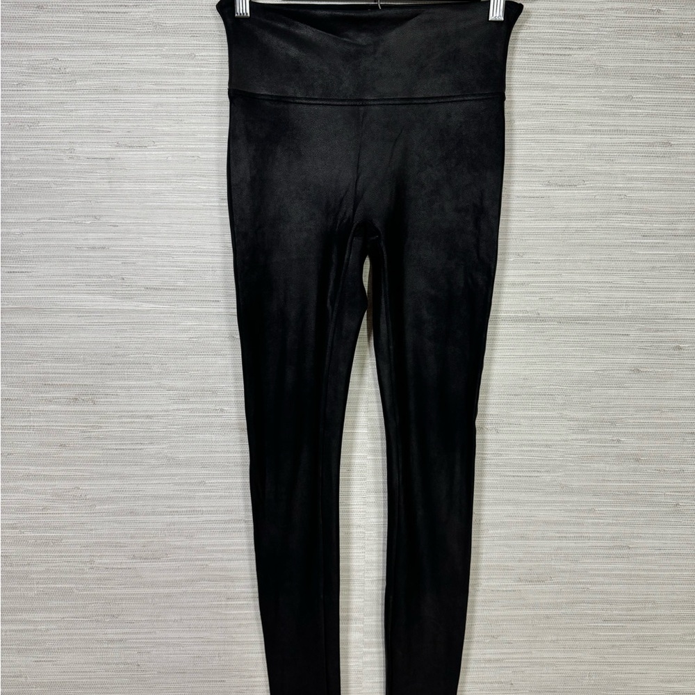Lot of 3 Spanx Faux Leather Leggings Size Medium - Picture 9 of 11